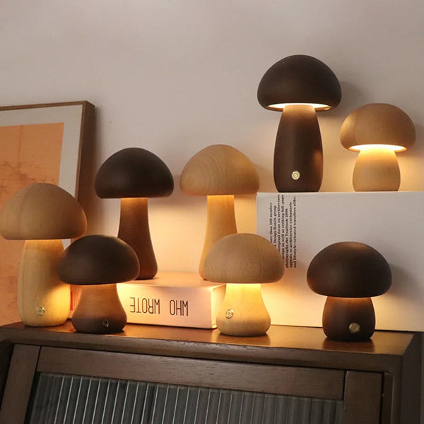 Cozy Glow Mushroom Lamp